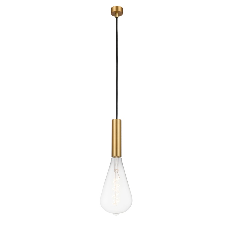 Edison - 1 Light - 5 inch - Satin Gold - Cord hung - Mini Pendant - I58423337279