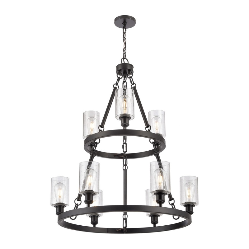 Ballston Nine Light Chandelier - I58423336695