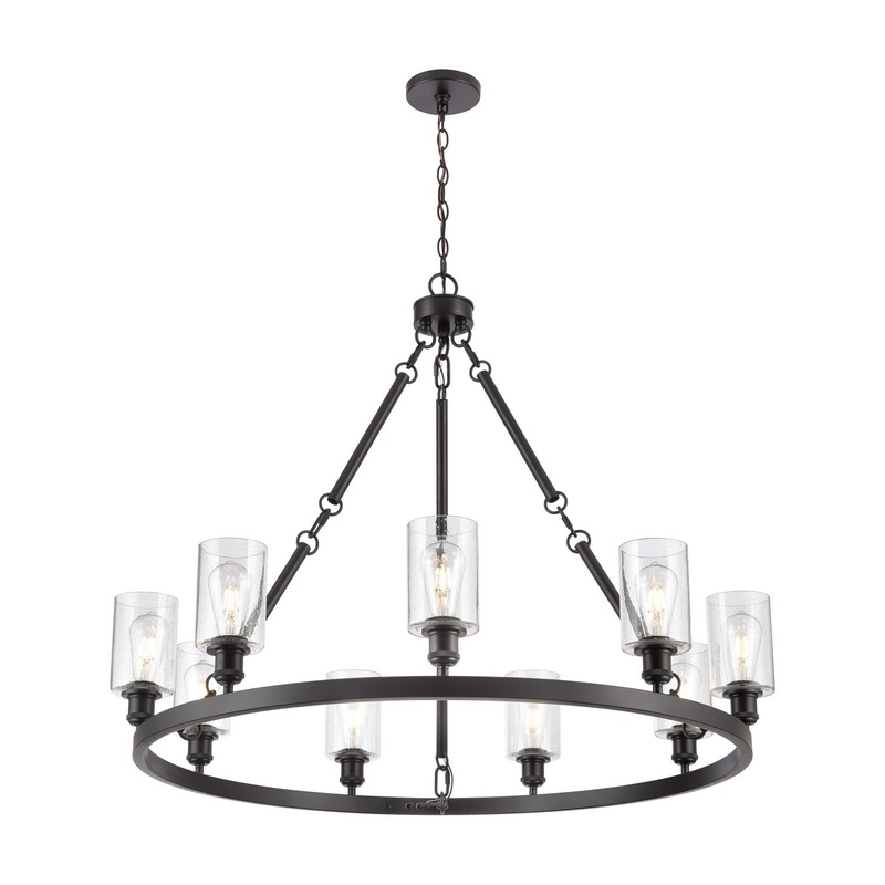 Ballston Nine Light Chandelier - I58423336697